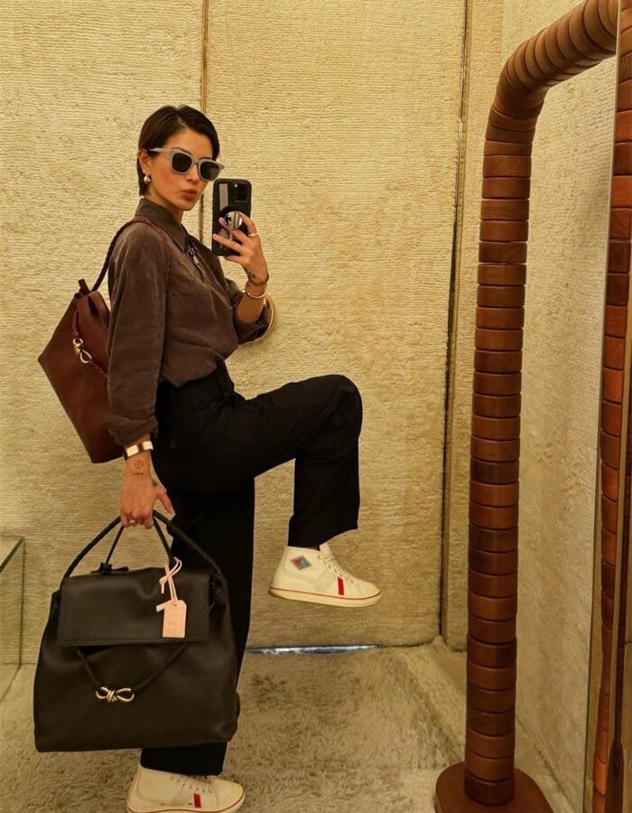 BOTTEGA VENETA 보테가베네타 차오 차오 대형 826195 2COLOR