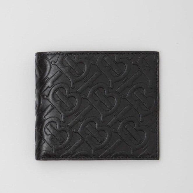 BURBERRY 버버리 송아지 가죽 엠보 반지갑 80092031