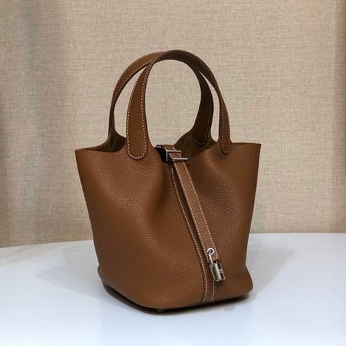HERMES 에르메스 피코탄 18CM/22CM 오리지날 끌레망스 정품가죽사용 (100%수작업) H659210-8