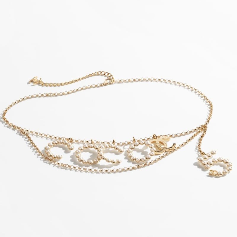 CHANEL 샤넬 체인 벨트 ABD627