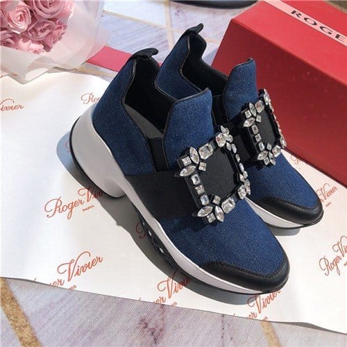 ROGER VIVIER 로저비비에 스니커즈 굽높이6CM R70904-1 (255사이즈 주문제작)