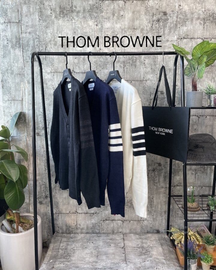 THOM BROWNE 톰브라운 베이직 가디건
