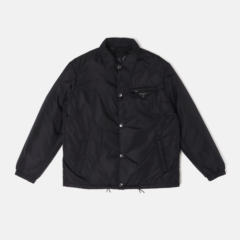 PRADA 프라다 카라 패딩 자켓