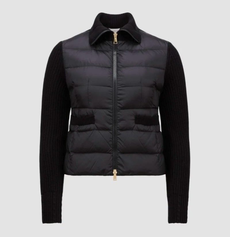 MONCLER 몽클레어 니트 패딩 집업