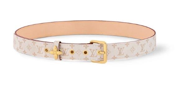 LOUIS VUITTON 루이비통 플라워그램 아르디옹 벨트 2COLOR
