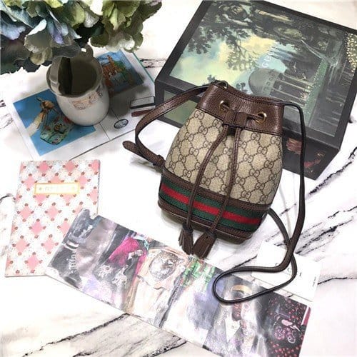 GUCCI 구찌 나노 버킷백 550620