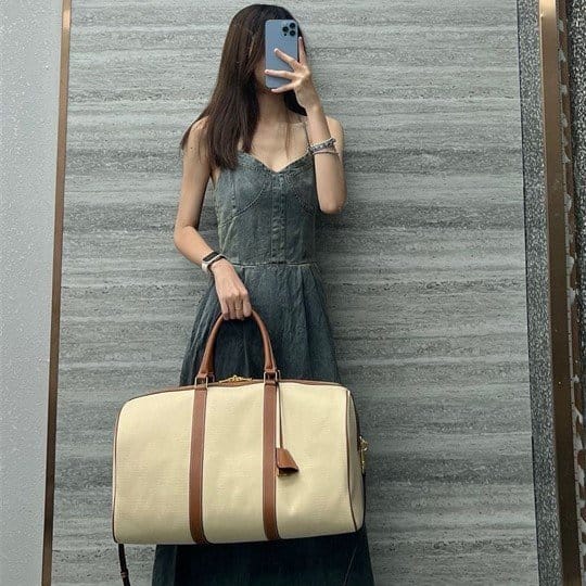 CELINE 셀린느 라지 트리오페 트래블백 190672