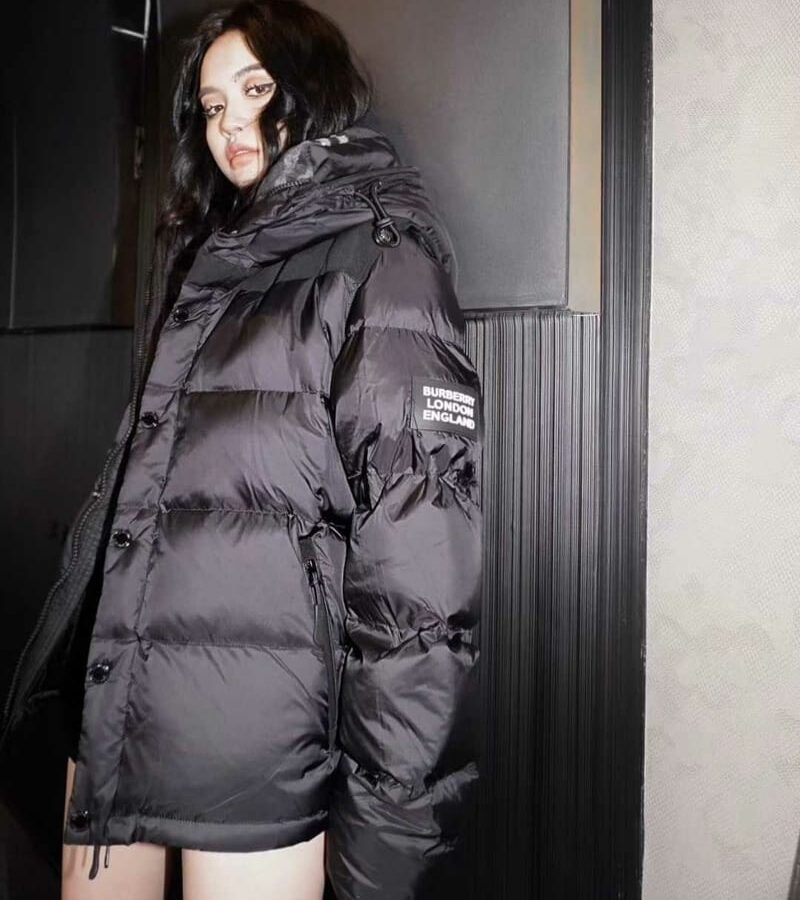 BURBERRY 버버리 체크 후드 패딩 2COLOR