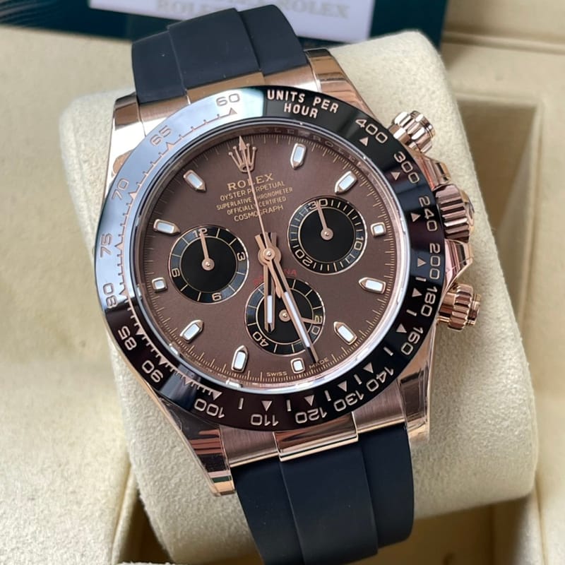 ROLEX 로렉스 데이토나 로골 브라운 다이얼 116515-0041
