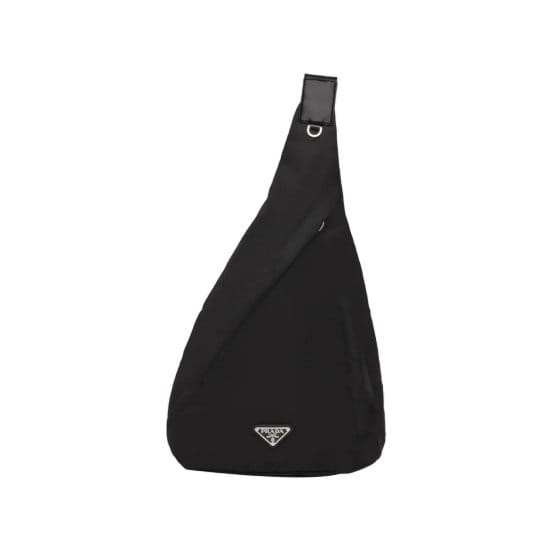 PRADA 프라다 리나일론 앤 레더 숄더 스트랩 백팩 2VZ092