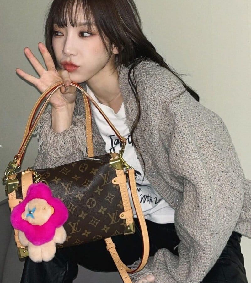 [소녀시대 태연] LOUIS VUITTON 루이비통 사이드 트렁크 숄더백