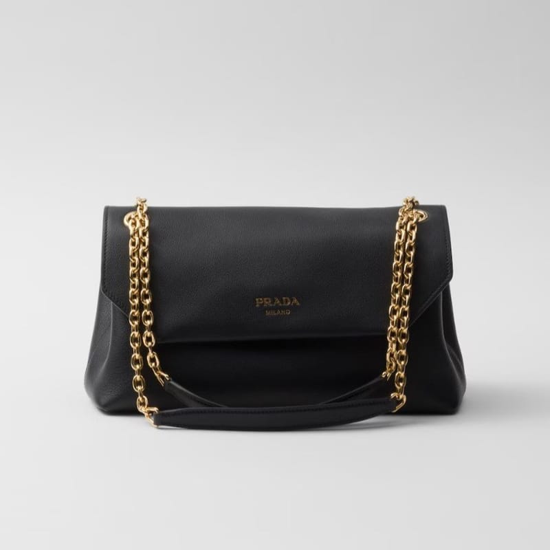 PRADA 프라다 미디엄 레더 숄더백 1BD371 2COLOR