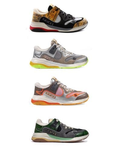 GUCCI 구찌 울트라 페이스 스니커즈 4COLOR