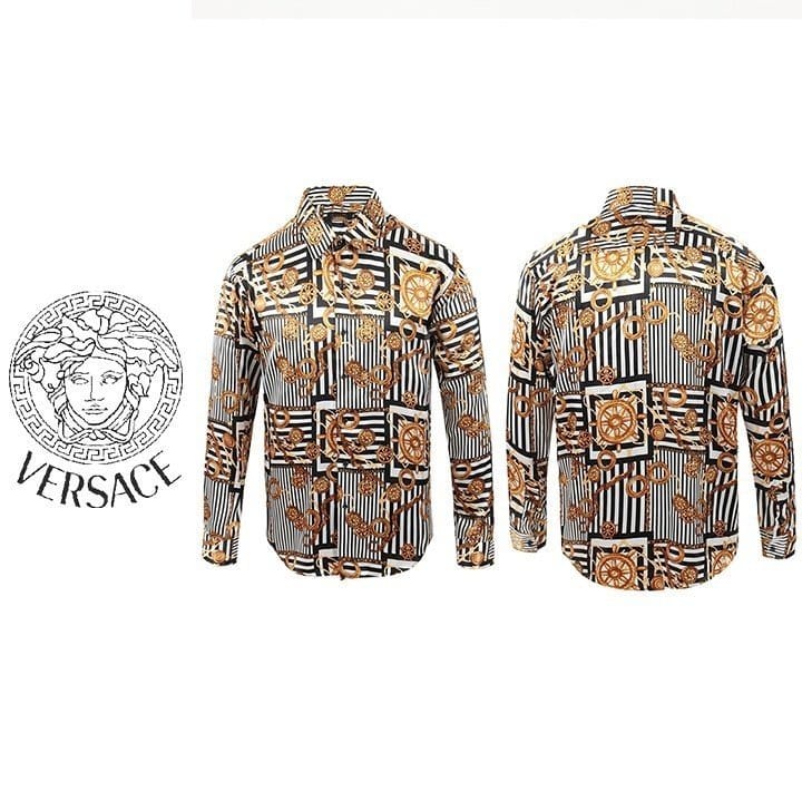 VERSACE 베르사체 골드체인 셔츠 남방