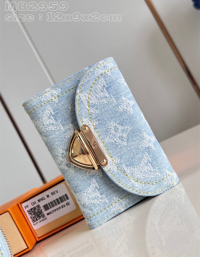 LOUIS VUITTON 루이비통 빅토린 데님 반지갑 M82959 2024/신상