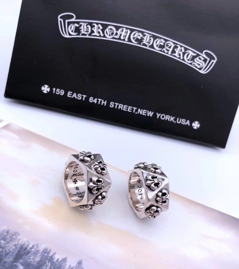 CHROME HEARTS 크롬하츠 남녀공용 925실버 반지 12~24호