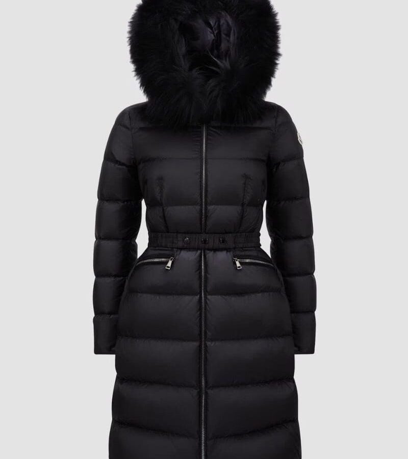 MONCLER 몽클레어 866 보에딕 구스다운(블랙 폭스퍼) 롱패딩