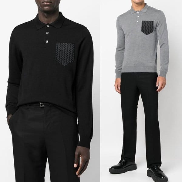 BOTTEGA VENETA 보테가베네타 레더포켓 카라니트 3COLOR