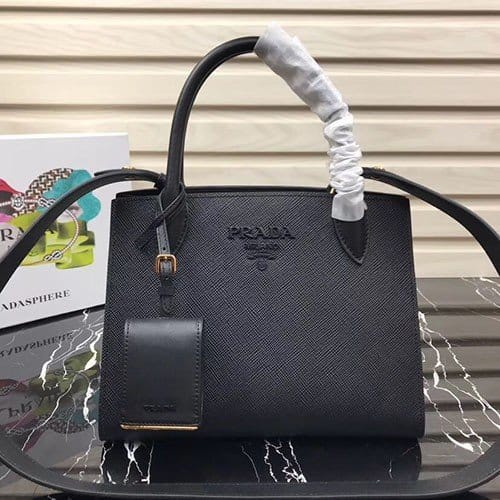 PRADA 프라다 사피아노 모노크롬 MONOCHROME 1BA156