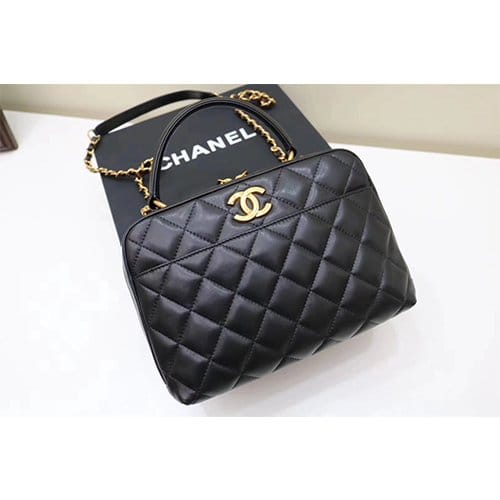 CHANEL 샤넬 메탈 볼링백 A91907