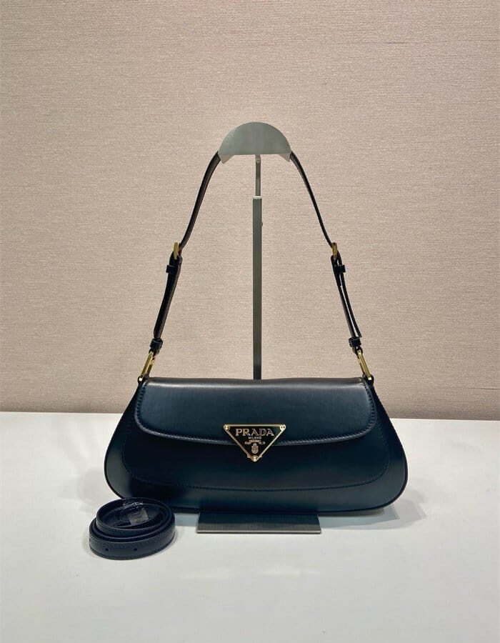 PRADA 프라다 브러쉬드 라지 숄더백 1BD344