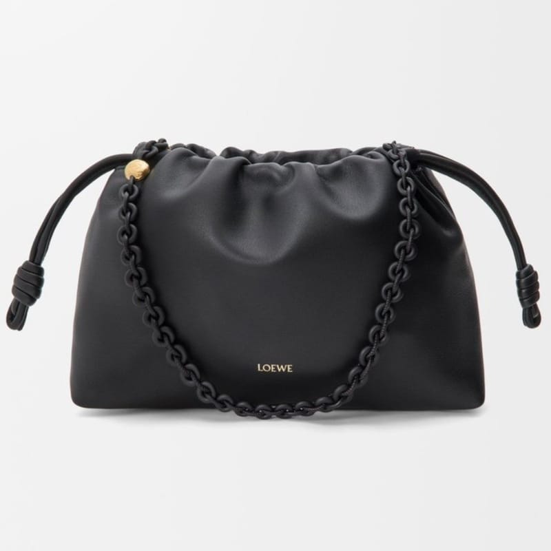 LOEWE 로에베 미디엄 플라멩코 펄스 멜로우 나파 램스킨 6COLOR