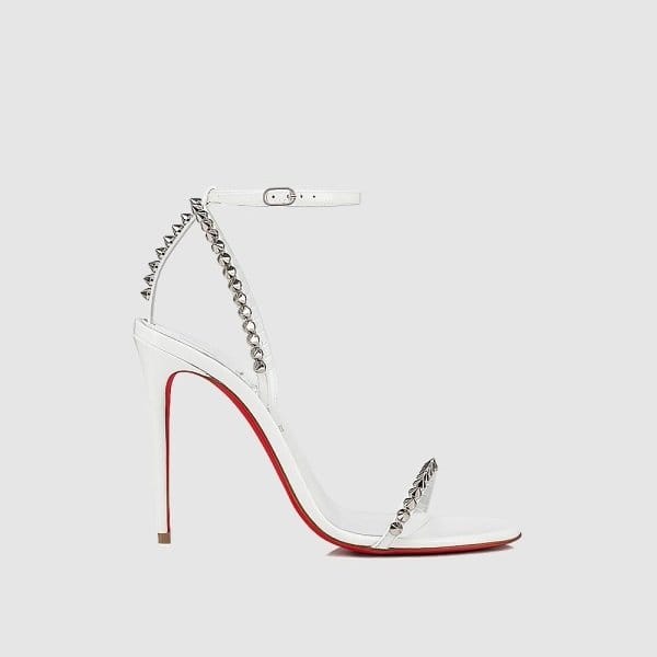 CHRISTIAN LOUBOUTIN 크리스찬루부탱 일자 스터드 힐 샌들 3220013 4COLOR