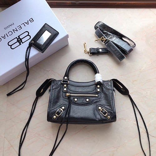BALENCIAGA 발렌시아가 미니 클래식 시티 MINI CLASSIC CITY 338A 24CM
