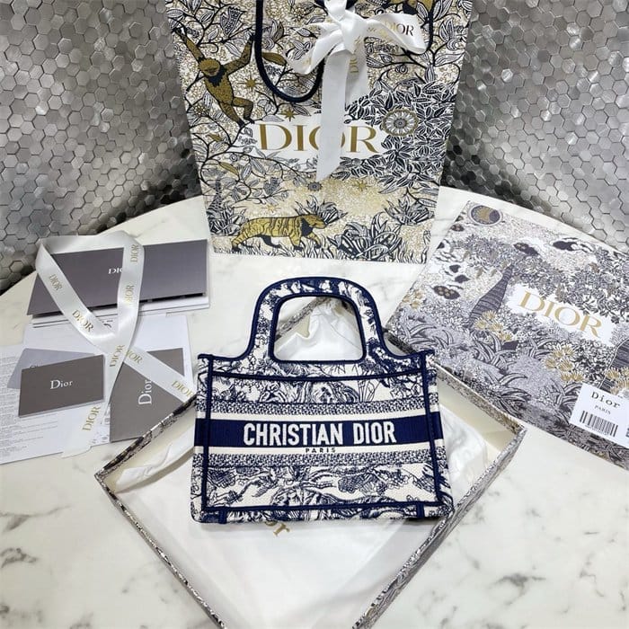 DIOR 디올 미니 북 토트백 M113865