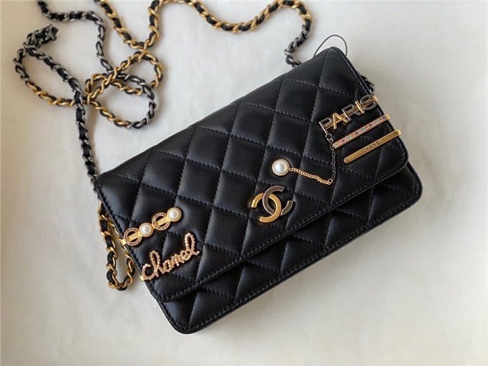 CHANEL 샤넬 WOC 19CM 크로스백 C1050