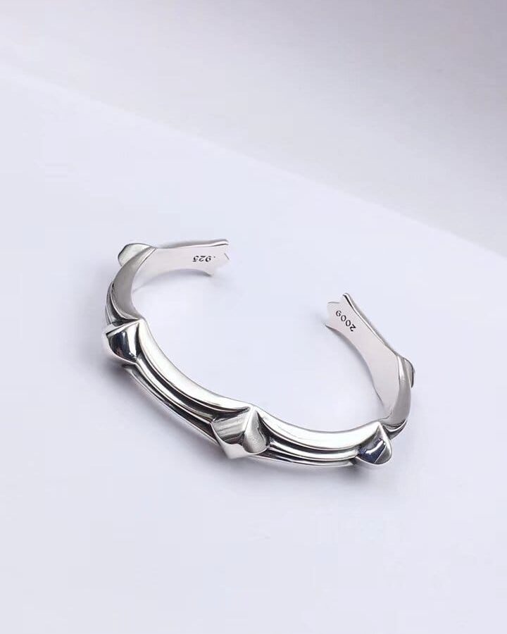 CHROME HEARTS 크롬하츠 남녀공용 925실버 팔찌