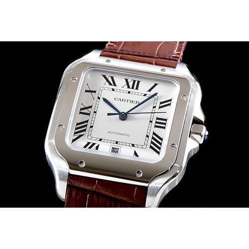 CARTIER 까르띠에 산토스 40mm-10 수정형 WSSA0009
