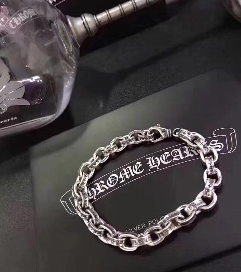 CHROME HEARTS 크롬하츠 925실버 남녀공용 팔찌