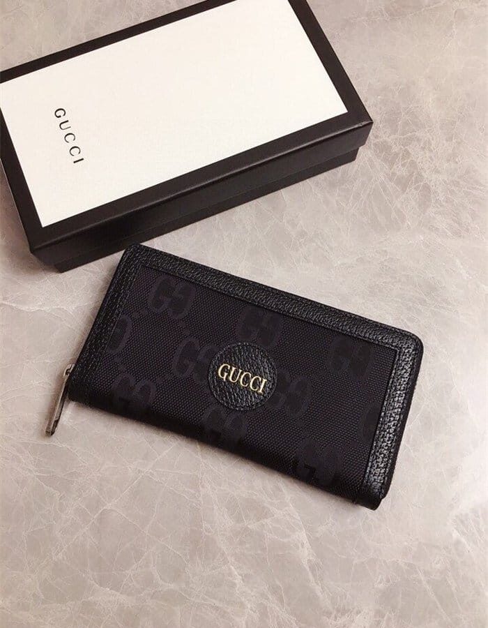 GUCCI 구찌 오프 더 그리드 지퍼 장지갑