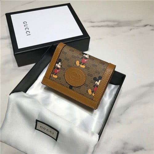 GUCCI 구찌 X 디즈니 미키마우스 반지갑 602534