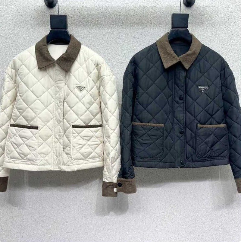 PRADA 프라다 퀼팅 리나일론 자켓