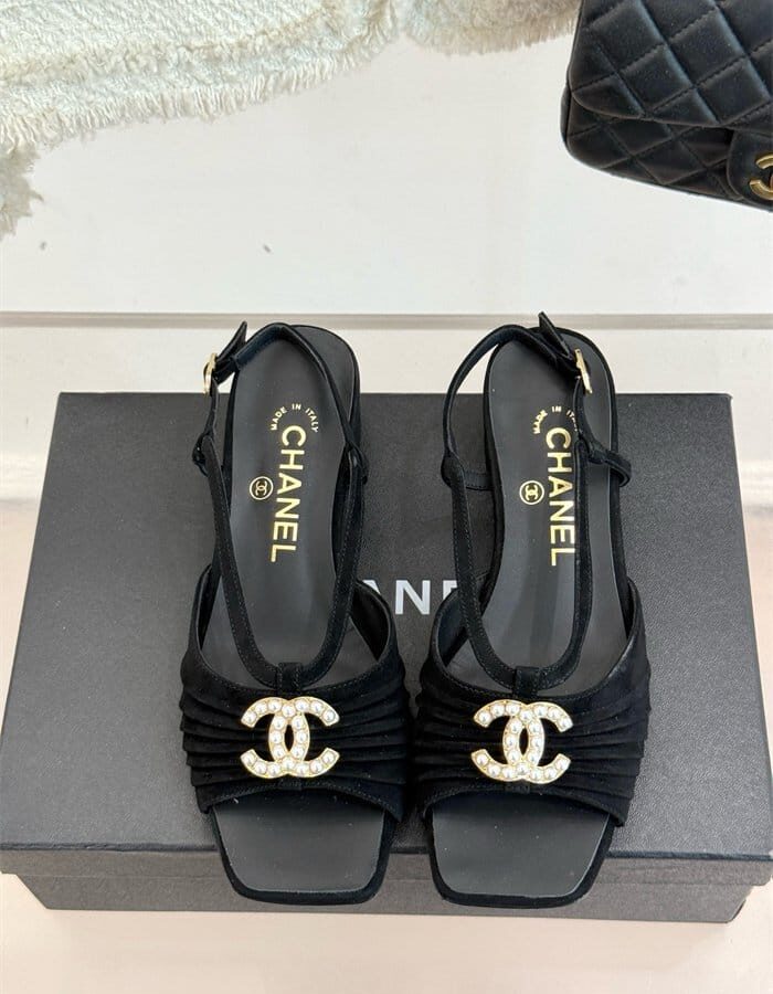 CHANEL 샤넬 여성용 샌들 (굽높이5CM) C96456 2COLOR