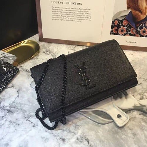 SAINT LAURENT 생로랑 캐비어 체인 숄더백 24CM Y140500