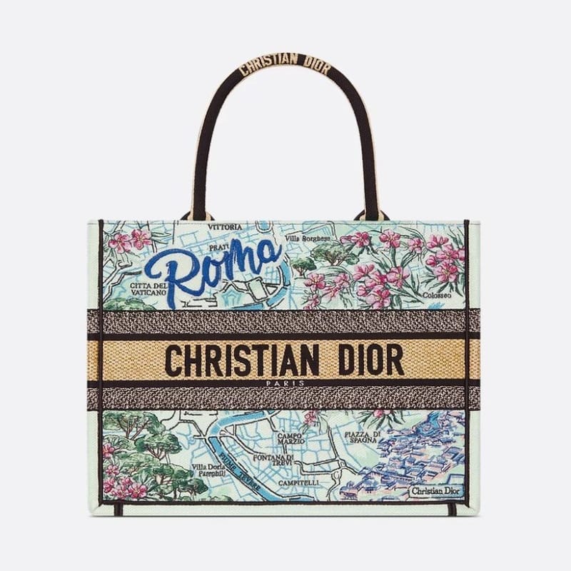 DIOR 디올 북 토트백 미듐 M1296-4