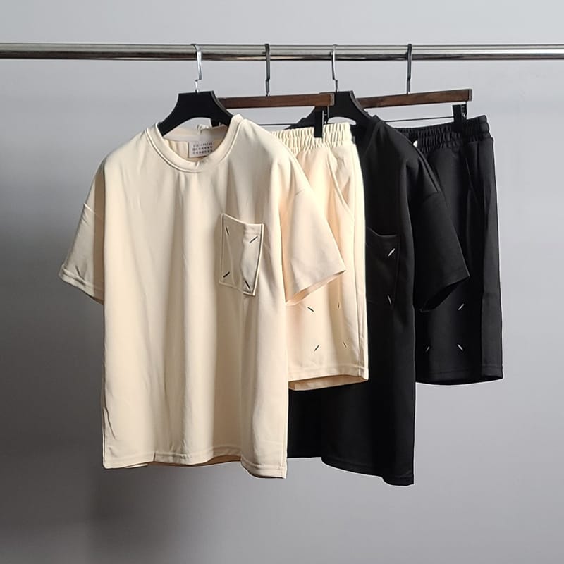 MAISON MARGIELA 메종마르지엘라 로고자수 트레이닝 세트