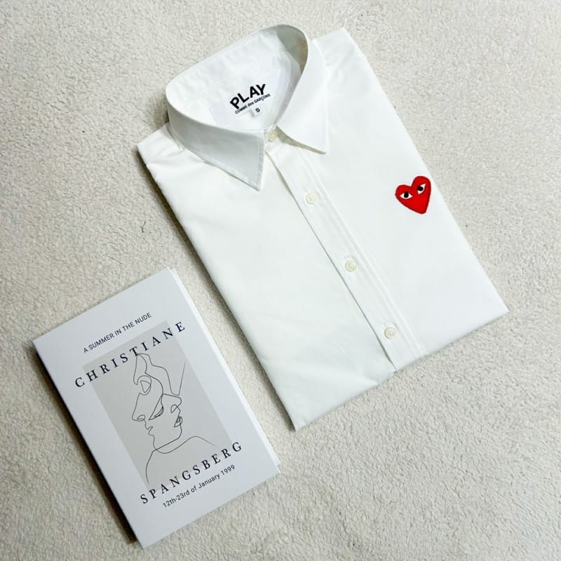 COMME DES GARCONS 꼼데가르송 원포인트 셔츠