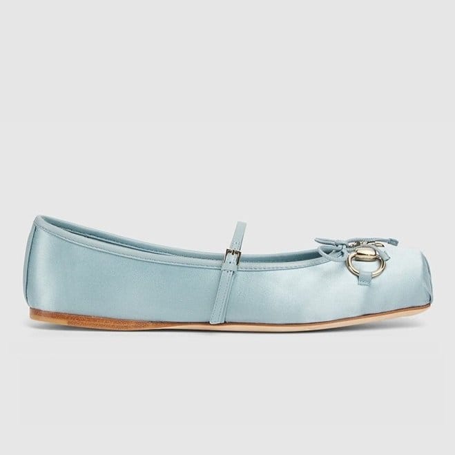 GUCCI 구찌 여성용 샌들 홀스빗 플랫 슈즈 814321