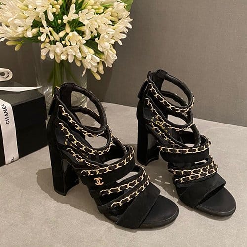 CHANEL 샤넬 여성용 샌들 굽높이9CM C14910-2 2020/신상