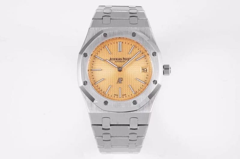 AUDEMARS PIGUET 오데마피게 로얄오크 뚜르비옹 스틸 골드다이얼