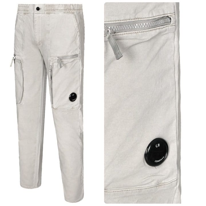 C.P COMPANY C.P컴퍼니 가먼트 다이닝 렌즈 카고지퍼 팬츠 2COLOR