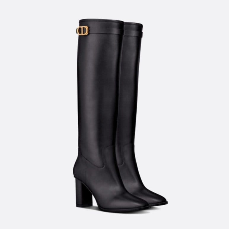 DIOR 디올 여성용 부츠 엠프레인티드 힐 부츠 KCI84