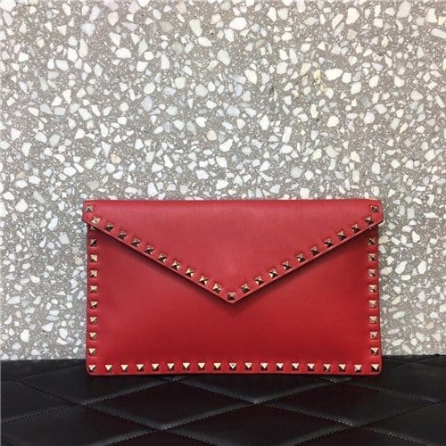 VALENTNIO 발렌티노 락스터드 엔벨롭 클러치 30CM V632010-3