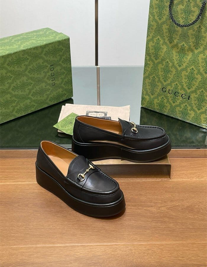 GUCCI 구찌 여성용 로퍼 (굽높이5CM) G34631-2 2024/신상 2COLOR