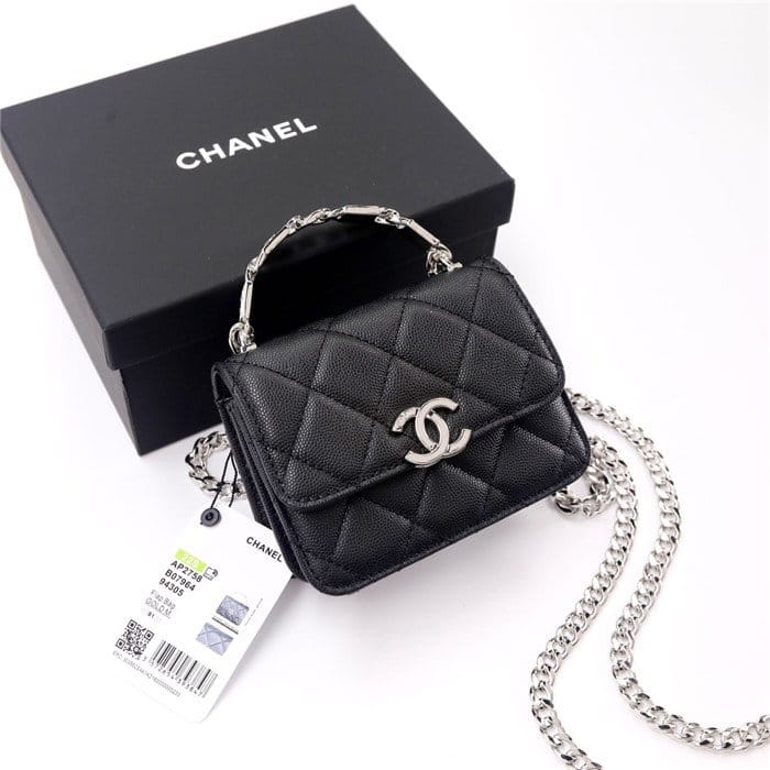 CHANEL 샤넬 코코로고 미니체인백 AP2758