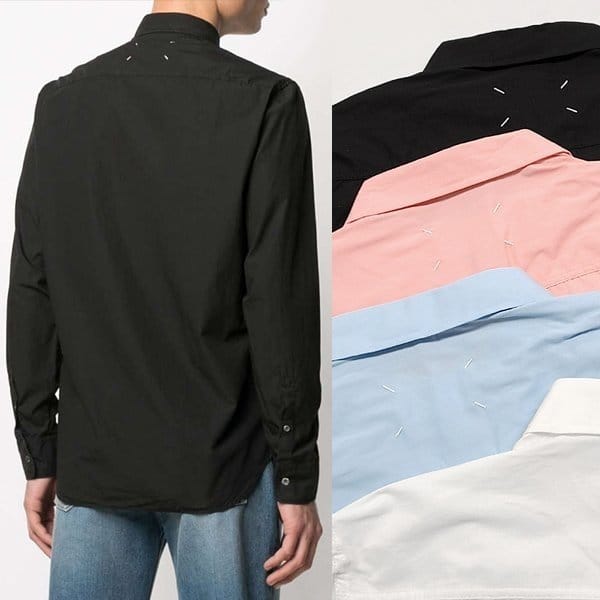 MAISON MARGIELA 메종마르지엘라 스티치 포인트 셔츠